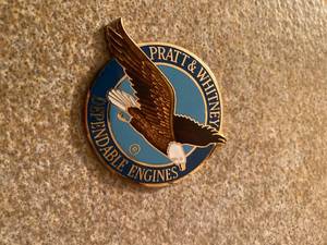 lot 55 image: Pratt & Whitney Engine Badge