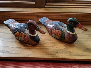 lot 203 image: Mates for Life Mandarin Ducks