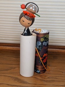 lot 218 image: Sayonara Dolls AKA Scroll Doll