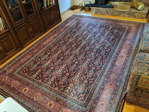 lot 122 image: HUGE Karastan Williamsburg Collection Carters Grove Area Rug