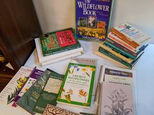 lot 140 image: Books about Wildflowers and Trees