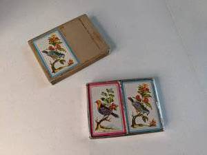 lot 153 image: Dual deck of bird-themed playing cards