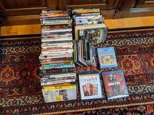 lot 163 image: Over 30 DVDs featuring classics and Christmas