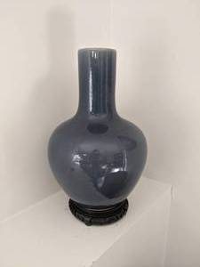 lot 544 image: A Gift for the Queen of Thailand Thai Ceramic water jug with Rare Blue Celadon finish