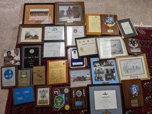 lot 554 image: Exactly what youd imagine would adorn the wall of an Air Force Colonels Office