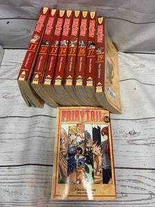 Fairytail Japanese Manga Books 11-19