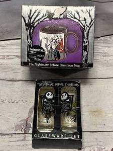 Nightmare Before Christmas Shot Glasses & Mug