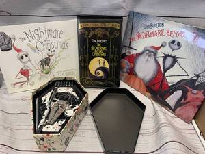Nightmare Before Christmas Books, Movie, Journal