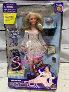 Sabrina the Teenage Witch with Salem Cat Doll (sold $46 on Ebay)