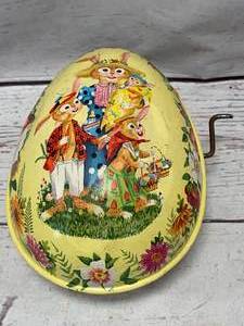 1953 Mattel Easter Egg Music Box (not functioning)