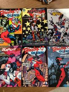 Lot of 6 Harley Quinn DC Comic Books