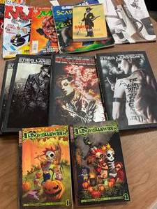 Girl with Dragon Tattoo, Fire & Misc. Books