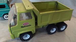 Tonka and Stricto metal toy trucks