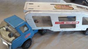 Tonka toy trucks and trailers