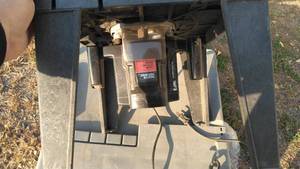 Router table with router