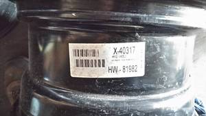 4- GM rally wheels