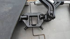 Receiver hitch mud flaps