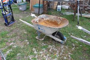 lot 431 image: Steel Wheelbarrow