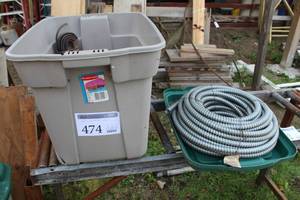 lot 474 image: Electrical Conduit, 50 Outdoor Cable