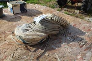 lot 499 image: Lot of (3) Romex Electrical Wire Spools