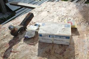 lot 544 image: Lot of (3) Valley Step Bumper Receiver Tube(x1), Ball Hitch(x2)