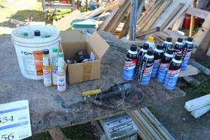 lot 555 image: Automotive Fluids, Oil Filters, Oil Filter Strap Wrenches