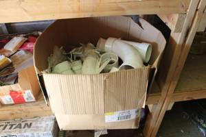 lot 585 image: PVC Elbow Pipes