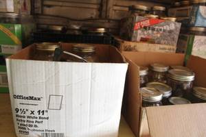 lot 602 image: Lot of (Several Boxes) Mason Jars