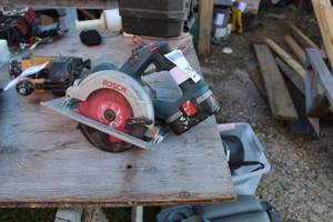 lot 629 image: Bosch 18V Cordless Circular Saw 6-14 1664