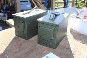 lot 638 image: Lot of (2) Ammo Cases