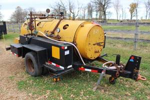 lot 405 image: Cleaver Brooks CB Packaged Boiler PSM50 4-Wheel Single-Axle Pull Trailer with Briggs & Stratton IndustrialCommercial Cast Iron Bore 10hp Motor