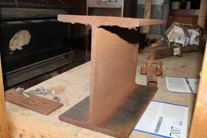 lot 707 image: Steel I-Beam Section