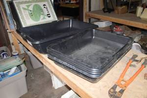 lot 750 image: Lot of (5) Cement Mixing Pans