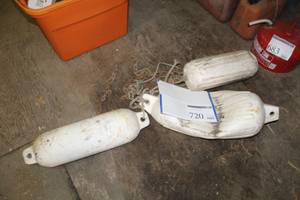lot 720 image: Lot of (3) Boat Bumpers