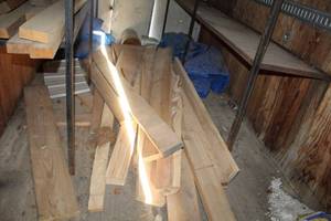 lot 742 image: Rough-Cut Lumber Boards