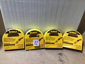 lot 11 image: Lot of 4 50 ft. x 14 in. Air Hose by DEWALT Not used