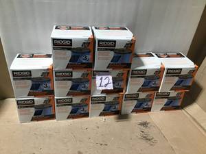 lot 12 image: 3-Layer Fine Dust Pleated Paper Filter for 3 to 4.5 Gal. RIDGID WetDry Shop Vacuums by RIDGID in good condition