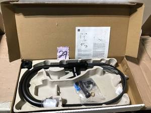 lot 29 image: Delta Faucet - 9159-BL-DST - Trinsic Single Handle Pull-Down Kitchen Faucet in good condition