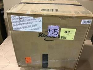 lot 55 image: Koolatron 1.7 cu. ft. Mini Fridge in Stainless Look in good condition