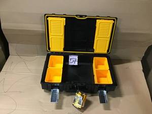 lot 57 image: ToughSystem DS130 22 in. Tool Box by DEWALT in good condition