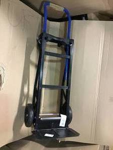 lot 63 image: Harper 400 lb. Capacity Lightweight 2-in-1 Convertible Hand Truck in good condition