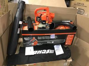 lot 83 image: 165 MPH 391 CFM 25.4 cc Gas 2-Stroke Cycle Leaf Blower Vacuum in good condition