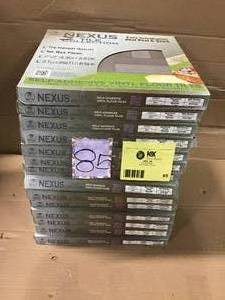 lot 85 image: ACHIM  Nexus Ash Grey 12 in. x 12 in. Peel and Stick Parquet Vinyl Tile (20 sq. ft.  case)  in good condition