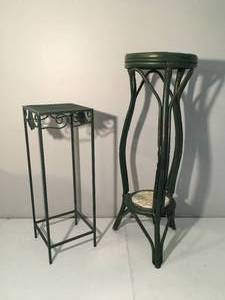 lot 22 image: Pair of Plant Stands