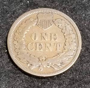 lot 27 image: 1880 INDIAN HEAD CENT