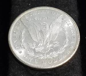 lot 49 image: 1881-S MORGAN SILVER DOLLAR UNC