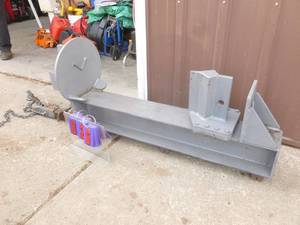 Log splitter frame. Unused. As shown.