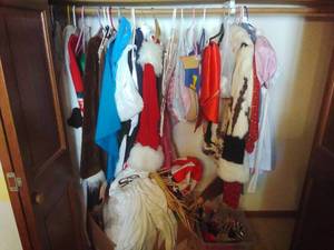 lot 158 image: Closet FULL of Costumes  JUST IN TIME FOR HALLOWEEN