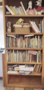 lot 161 image: Wooden Bookshelf
