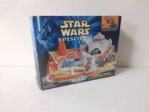 lot 97 image: Vintage Micro Machines Star Wars Episode I Podrace Arena Toy